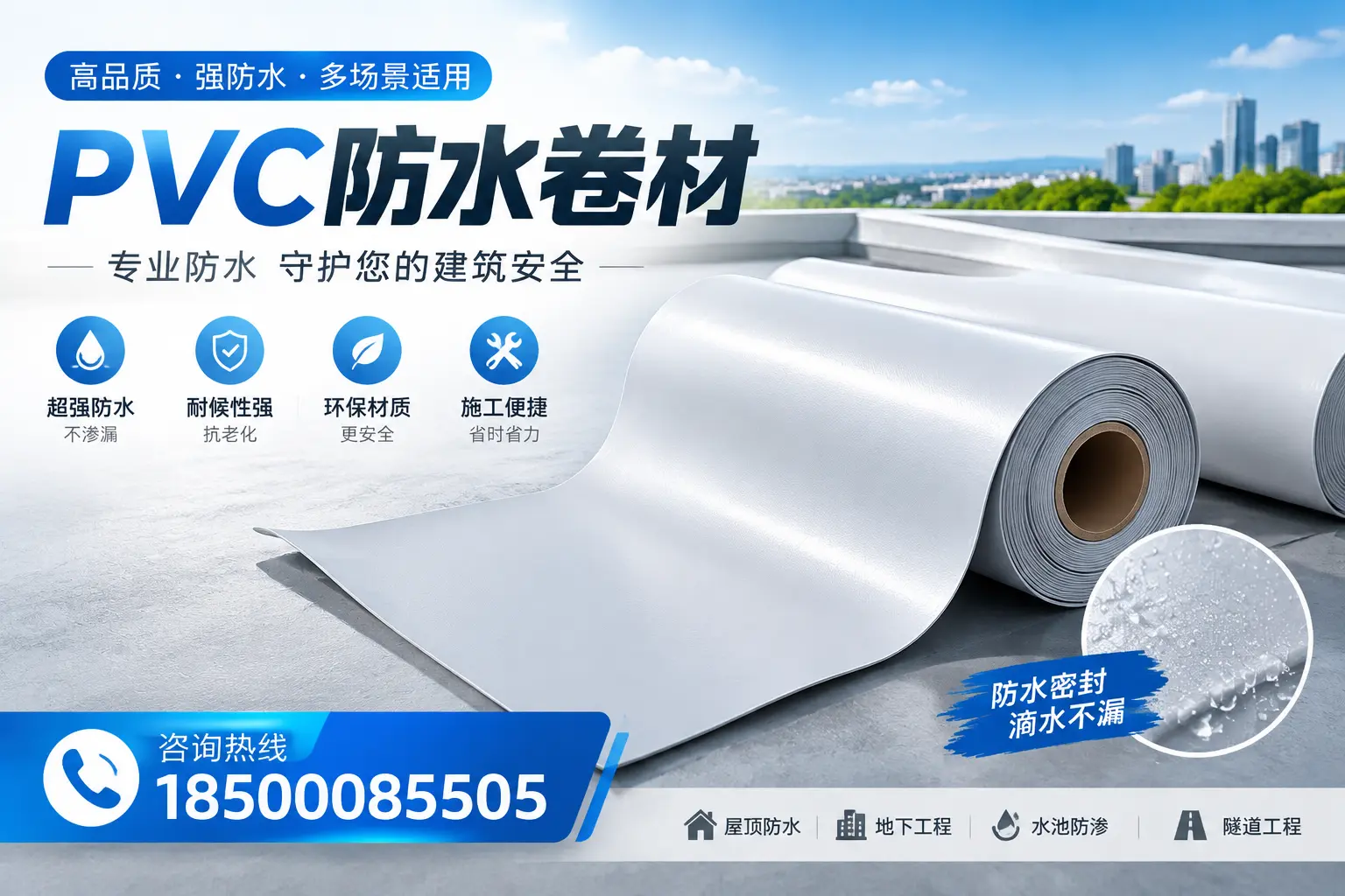 PVC防水卷材的市场竞争分析,本溪品牌选择参考